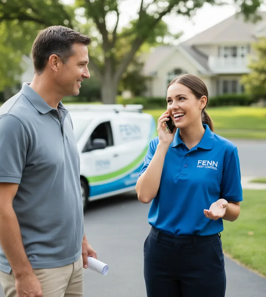 Fenn Pest Control customer support in Turtletown